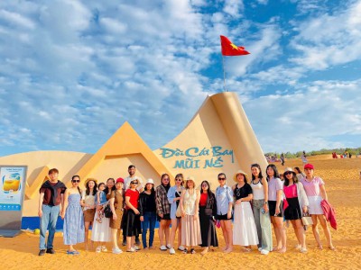 Đồi Cát Bay Phan Thiết: Bức tranh nghệ thuật giữa miền nắng gió